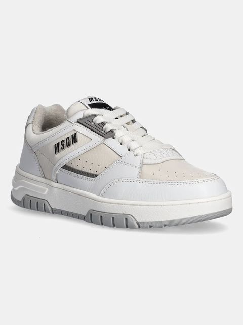 MSGM sneakersy skórzane - zdjęcie produktu nr 1