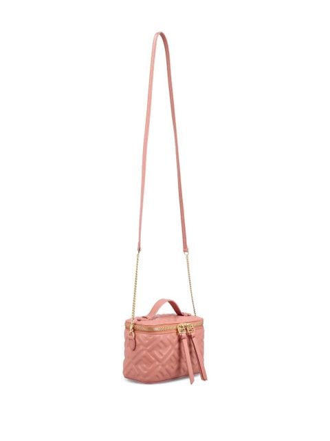 FENDI Vanity FF-pattern quilted tote bag - Pink