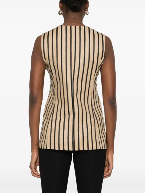 Max Mara Rodeo waistcoat - Brown