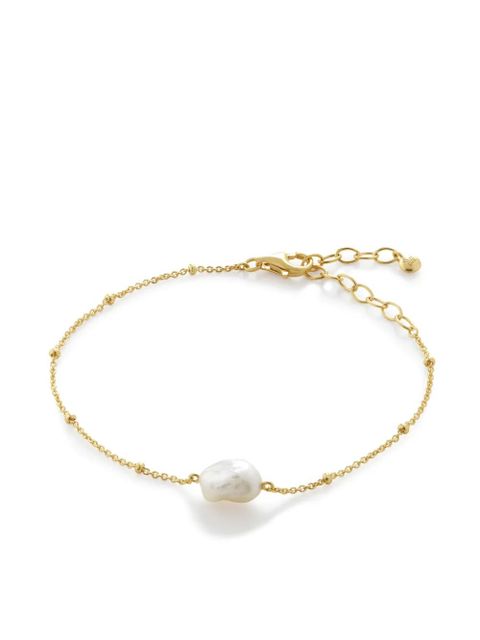 Monica Vinader Nura Tiny pearl bracelet - Gold - zdjęcie produktu nr 1
