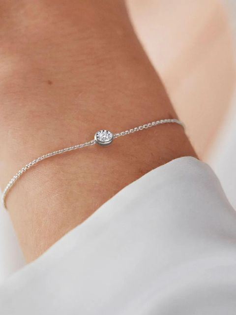 Monica Vinader 18kt gold vermeil diamond bracelet - Silver - zdjęcie produktu nr 2