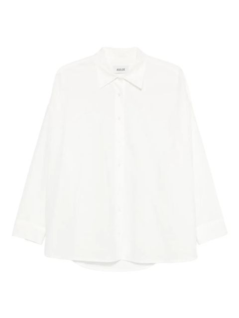 AGOLDE cotton shirt - White - zdjęcie produktu nr 1