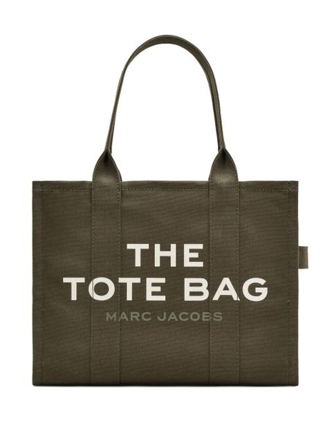 Marc Jacobs logo-print tote bag - Green - zdjęcie produktu nr 1