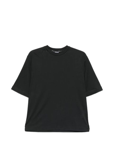 Jacquemus Ventadou crew-neck T-shirt - Black - zdjęcie produktu nr 1