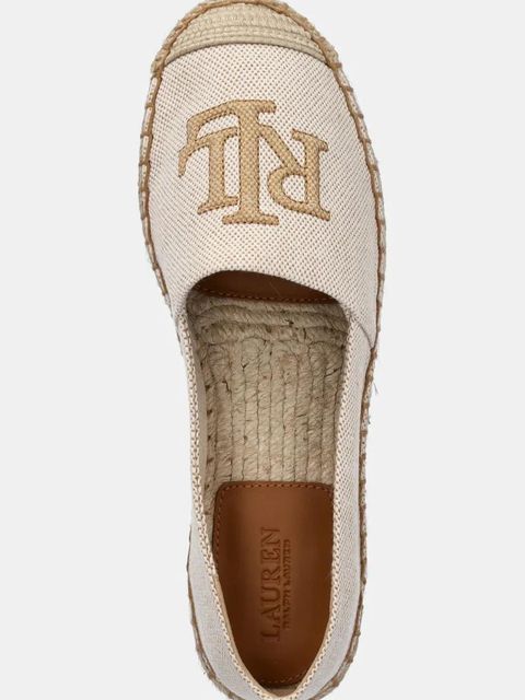 Lauren Ralph Lauren espadryle Cameryn Lg 2 kolor beżowy 802962171004