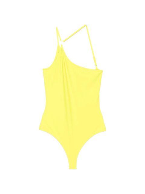 Coperni logo-appliqué swimsuit - Green - zdjęcie produktu nr 1