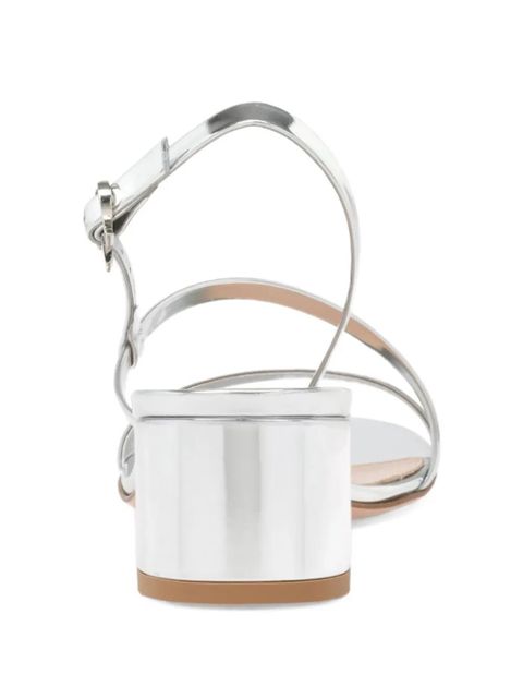 Gianvito Rossi Betsey strappy heeled sandals - Grey - zdjęcie produktu nr 2