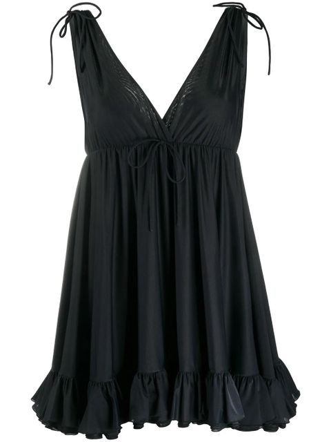 Balenciaga ruffle hem top - Black - zdjęcie produktu nr 1