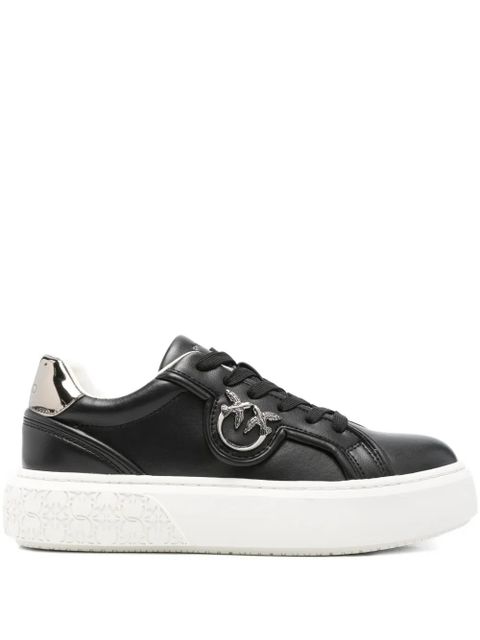PINKO logo-detail platform sneakers - Black - zdjęcie produktu nr 1