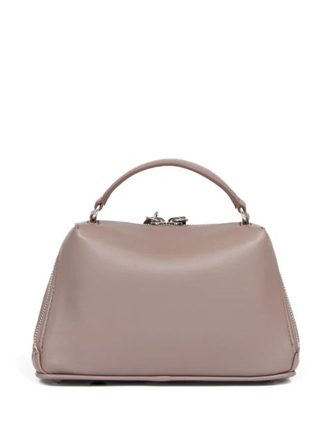 Maison Margiela Glam Slam leather shoulder bag - Neutrals