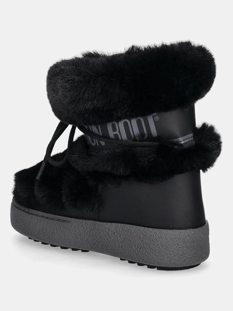 Moon Boot śniegowce MB LTRACK FAUX FUR WP kolor czarny 80D2450130 N001