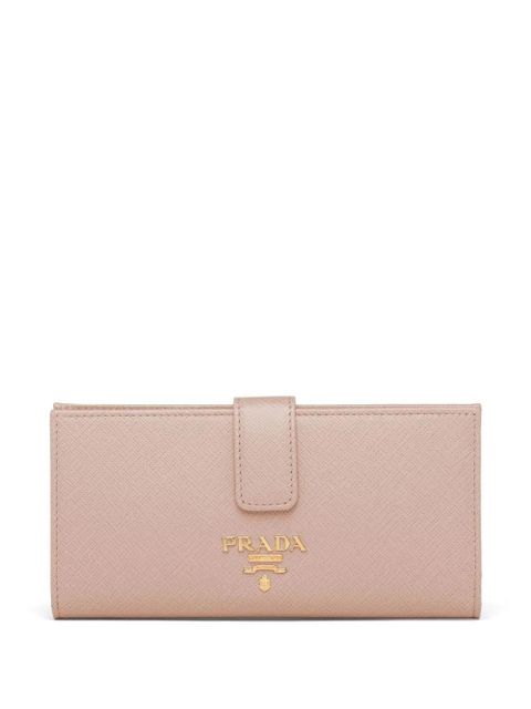 Prada long logo wallet - Pink - zdjęcie produktu nr 1
