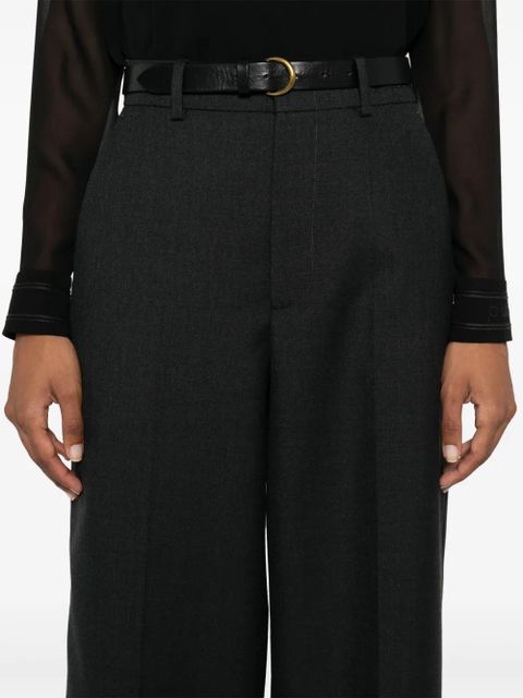 Gucci wool gabardine trousers - Grey