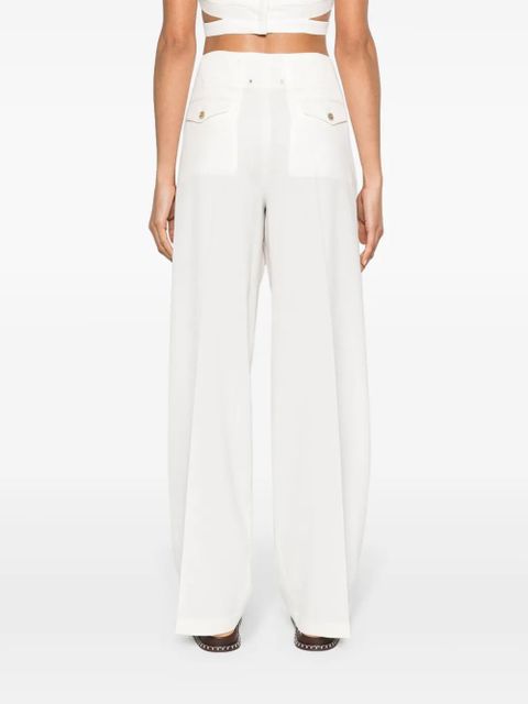 Golden Goose pleated wide-leg trousers - Neutrals - zdjęcie produktu nr 2