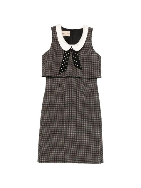 Valentino Garavani patterned collared dress - Black - zdjęcie produktu nr 1