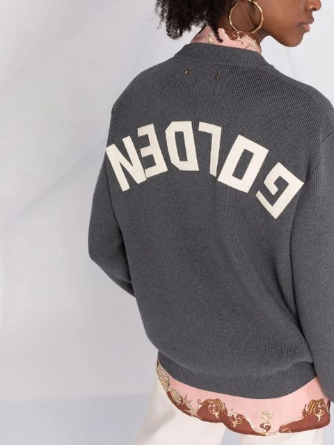 Golden Goose Dany ribbed crewneck sweater - Grey