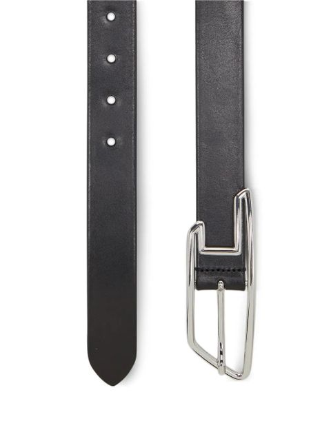 Diesel logo detail belt - Black