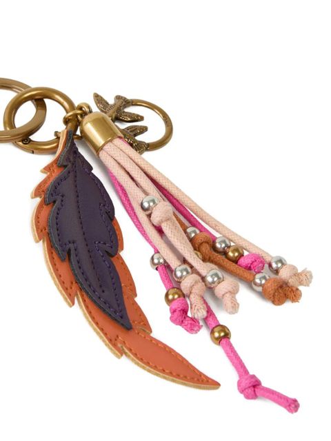 PINKO feather tassel keyring - Orange - zdjęcie produktu nr 2