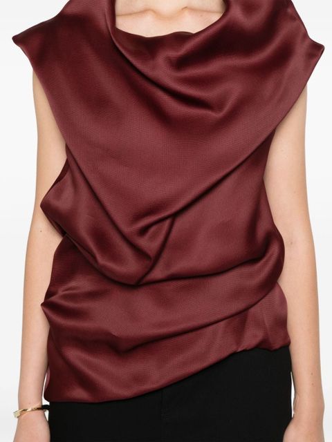 KHAITE Luola top - Red