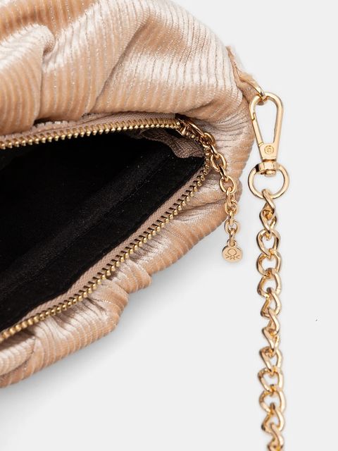 United Colors of Benetton torebka kolor beżowy 610YDY08W