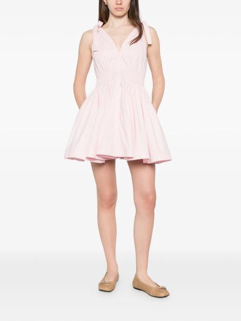Maje cotton A-line mini dress - Pink - zdjęcie produktu nr 2
