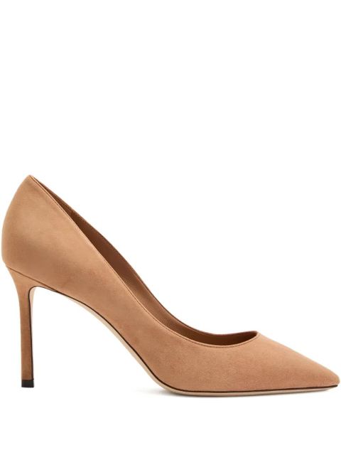 Jimmy Choo 85mm Romy pointed pumps - Neutrals - zdjęcie produktu nr 1