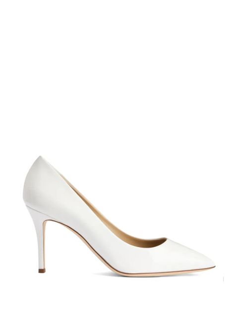 Giuseppe Zanotti Lucrezia leather pumps - White - zdjęcie produktu nr 1