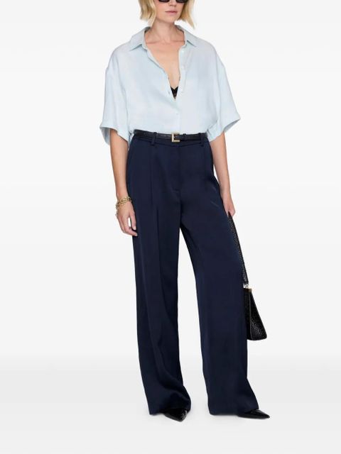 ANINE BING Coco buttoned shirt - Green - zdjęcie produktu nr 2