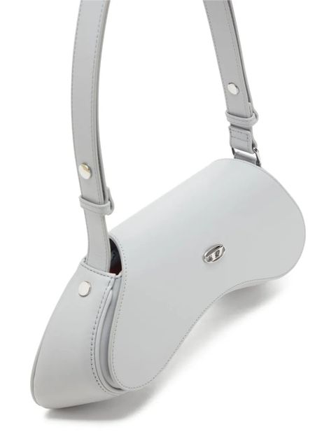 Diesel Play Crossbody curved shoulder bag - Grey