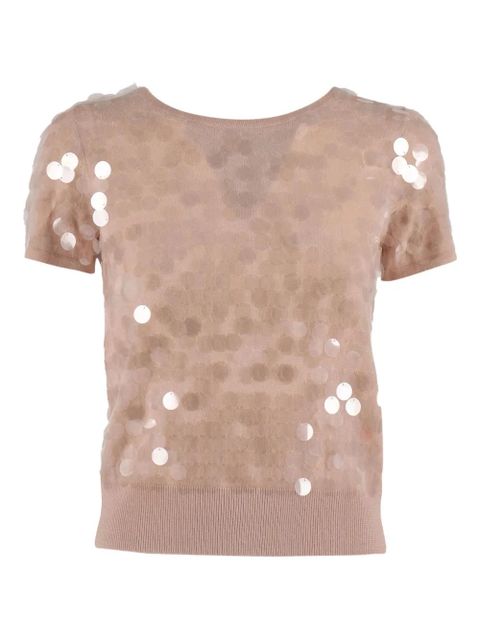Max Mara Saio short-sleeve sweater - Pink - zdjęcie produktu nr 1