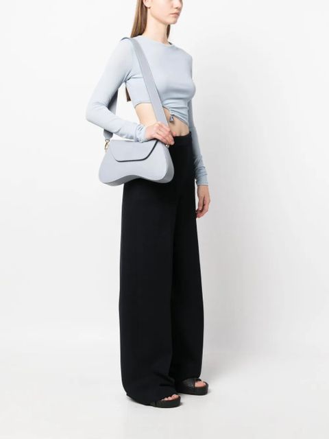 Elleme Space leather shoulder bag - Grey