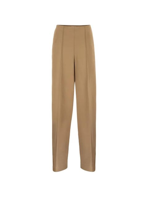 Max Mara pressed-crease trousers - Neutrals - zdjęcie produktu nr 1