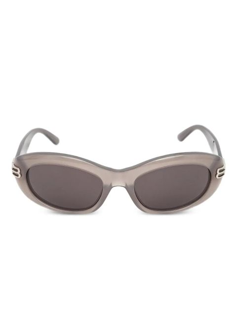 Balenciaga Eyewear oval-frame sunglasses - Grey - zdjęcie produktu nr 1