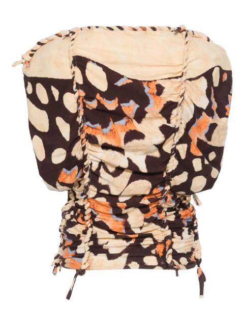 ISABEL MARANT Zohra top - Neutrals - zdjęcie produktu nr 2