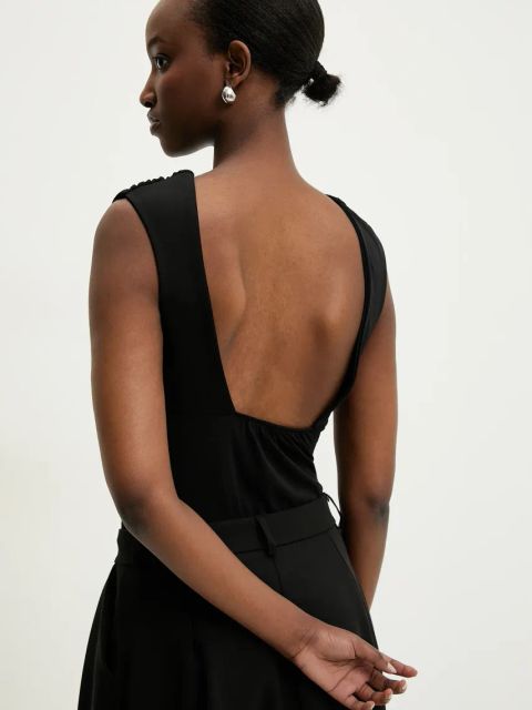 Answear.LAB body damska kolor czarny gładka