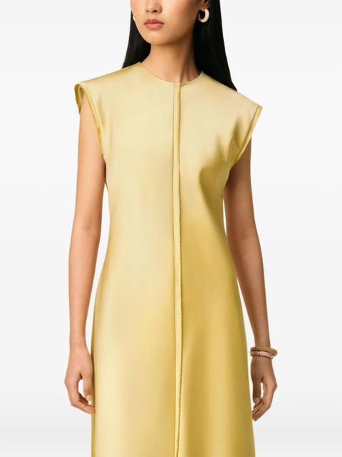 AMI Paris panelled midi dress - Yellow - zdjęcie produktu nr 2