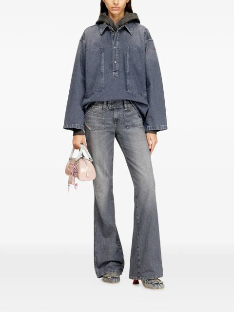 Diesel De-Priss denim blouse - Grey - zdjęcie produktu nr 2