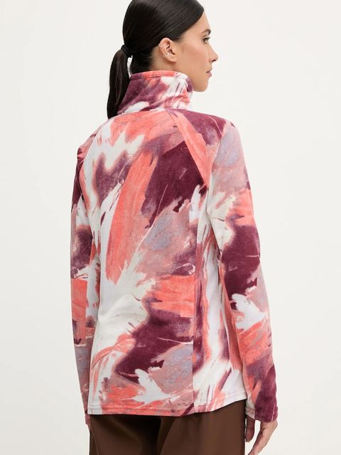 Columbia bluza sportowa Glacial IV kolor różowy wzorzysta 1802161