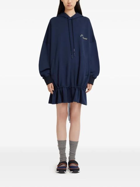 Marni drawstring mini dress - Blue - zdjęcie produktu nr 2