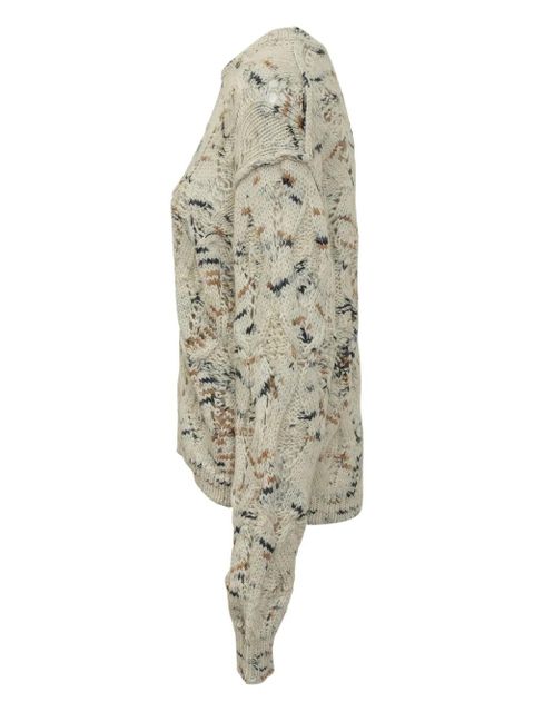 Ba&Sh Rave openwork sweater - Neutrals