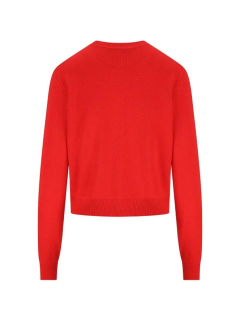 Gucci knit wool cardigan - Red - zdjęcie produktu nr 2