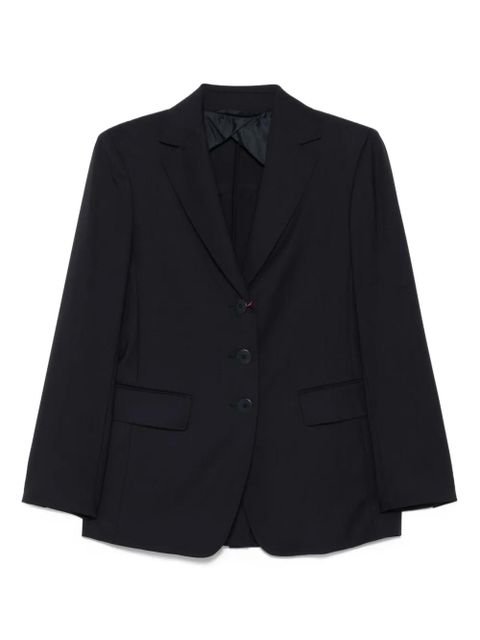 Max Mara three-button long-sleeved blazer - Blue - zdjęcie produktu nr 1
