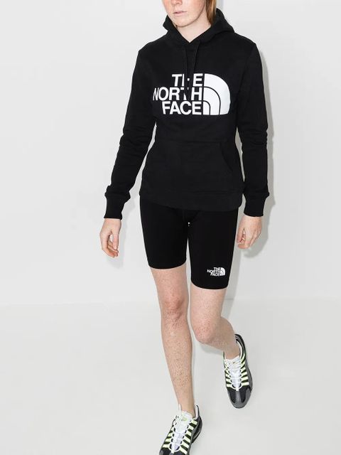 The North Face logo-print drawstring hoodie - Black - zdjęcie produktu nr 2