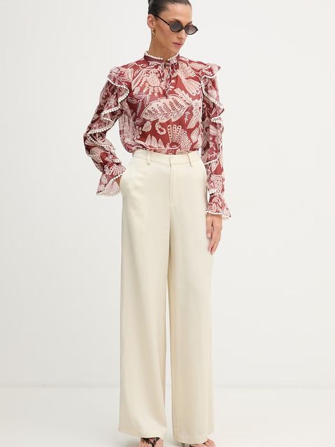 OUI bluzka z falbanką damska - zdjęcie produktu nr 1