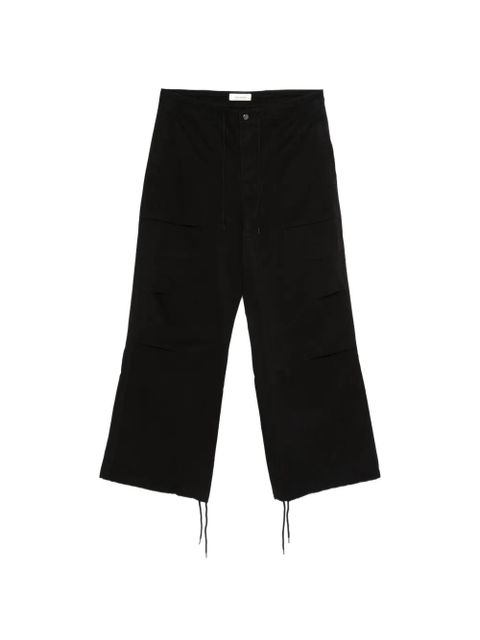 ENTIRE STUDIOS drawstring cargo trousers - Black - zdjęcie produktu nr 1