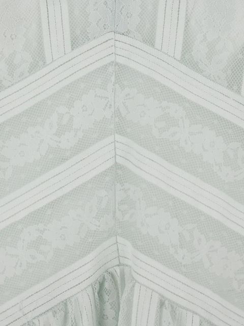 TWINSET v-neck floral maxi dress - Blue