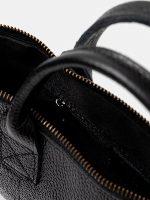 Answear.LAB torba na laptopa skórzana kolor czarny