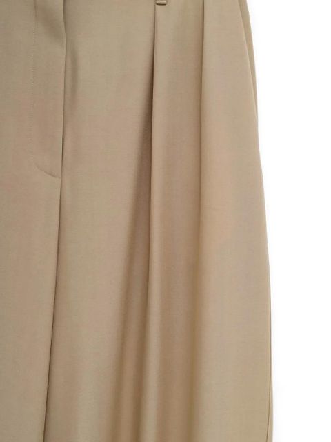 LOEWE pleated trousers - Neutrals