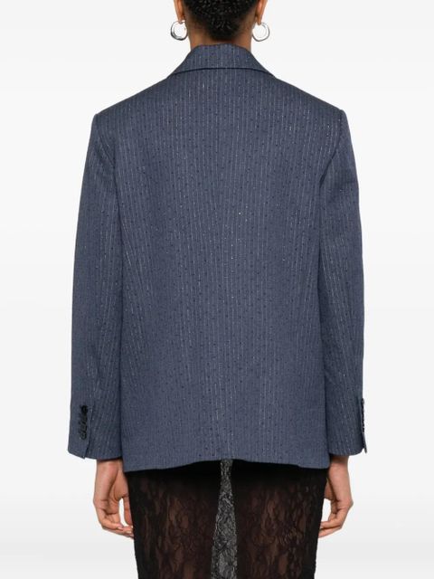 Maje single-breasted blazer - Blue