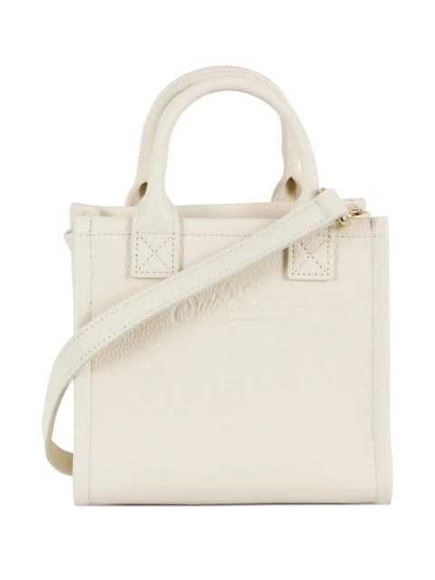 MC2 Saint Barth Vanity grain-leather tote - Neutrals